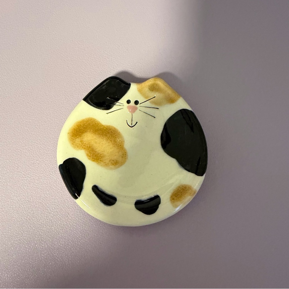 Calico Cat Trinket Dish